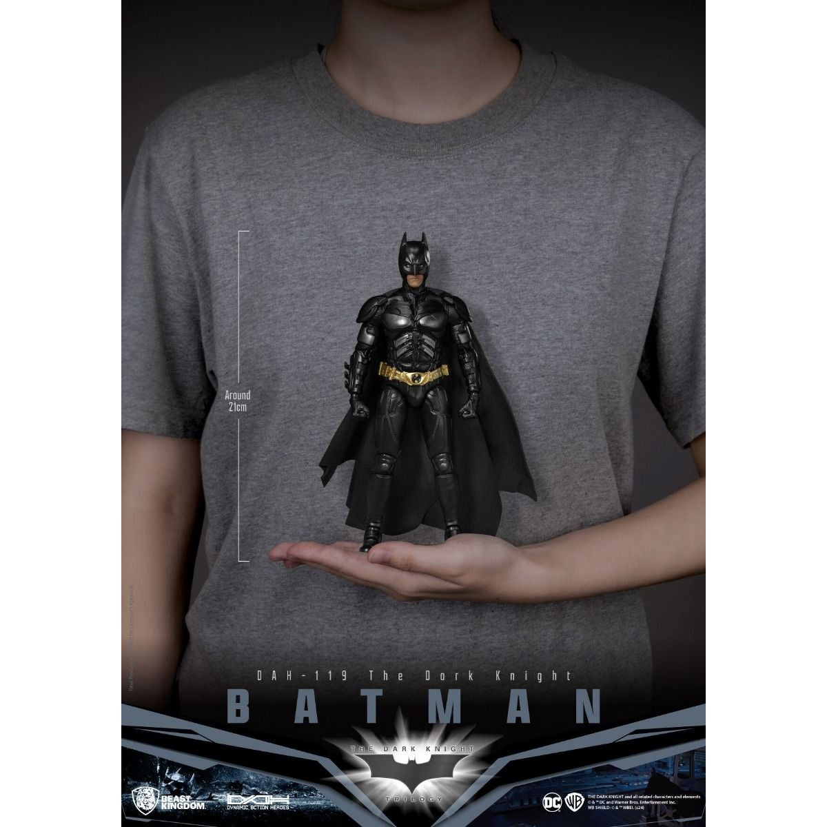 DAH-119 Batman (The Dark Knight) Dynamic Action Heroes By Beast Kingdom - Medaid International