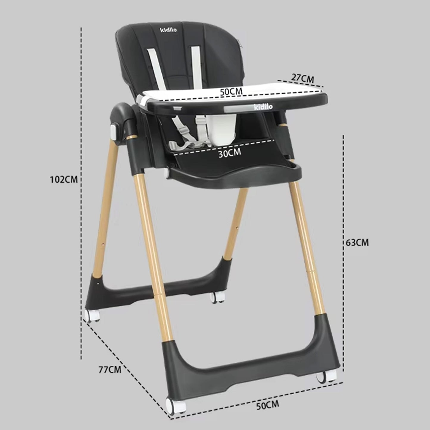 Kidilo DC01 New Baby High, Eating, Dinning, Learning & Sitting Chair
