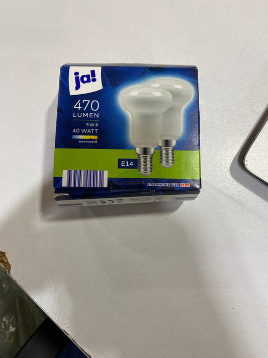 Ja! E14 R50 Led Reflector Light Bulbs 2 Pack 5W | Ja! In Lebanon