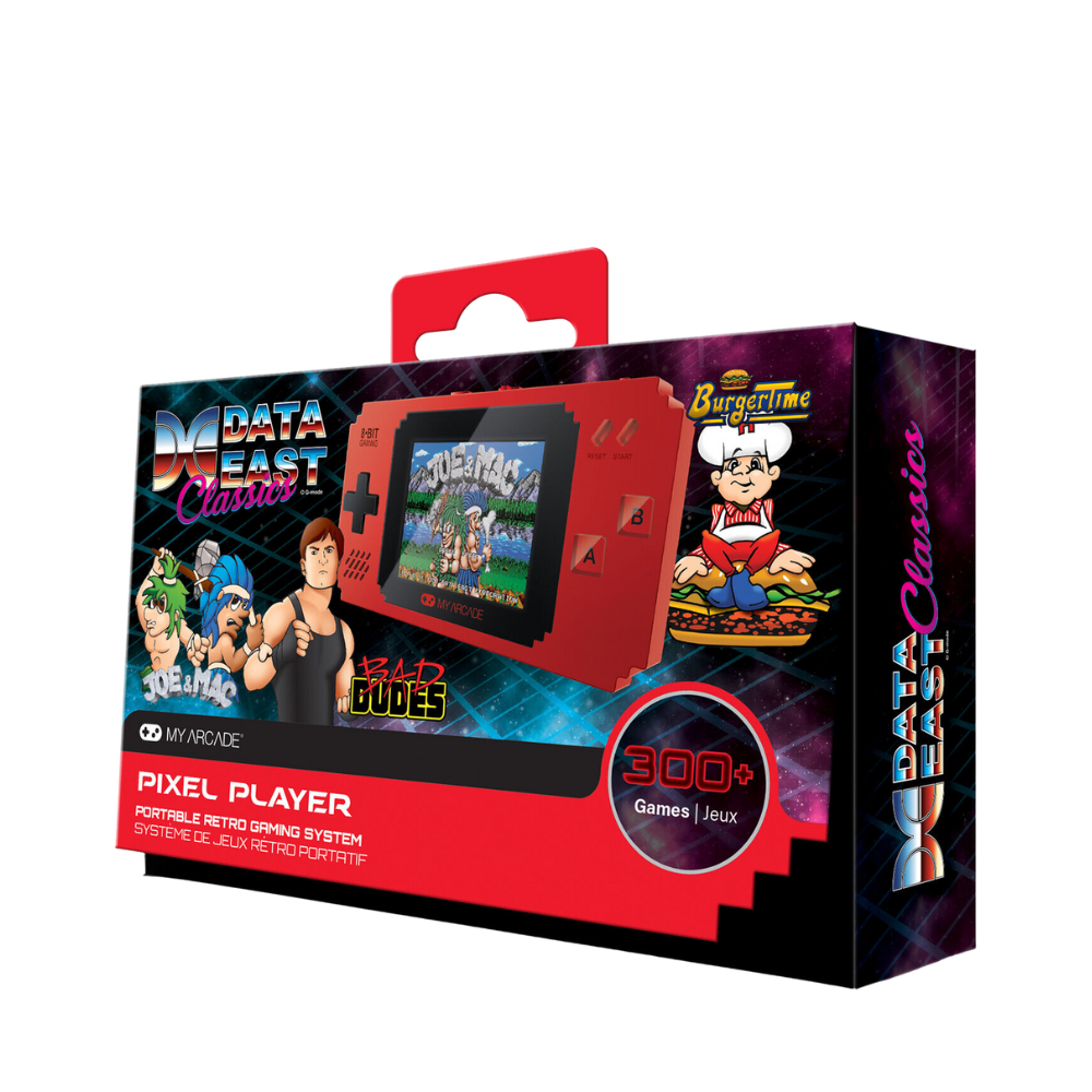 My Arcade Pixel Player Portable Handheld Game System - 300 Games - Medaid International