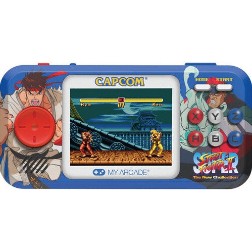 My Arcade Pocket Player Super Street Fighter Ii Portable Gaming System (2 Games In 1) - Medaid International