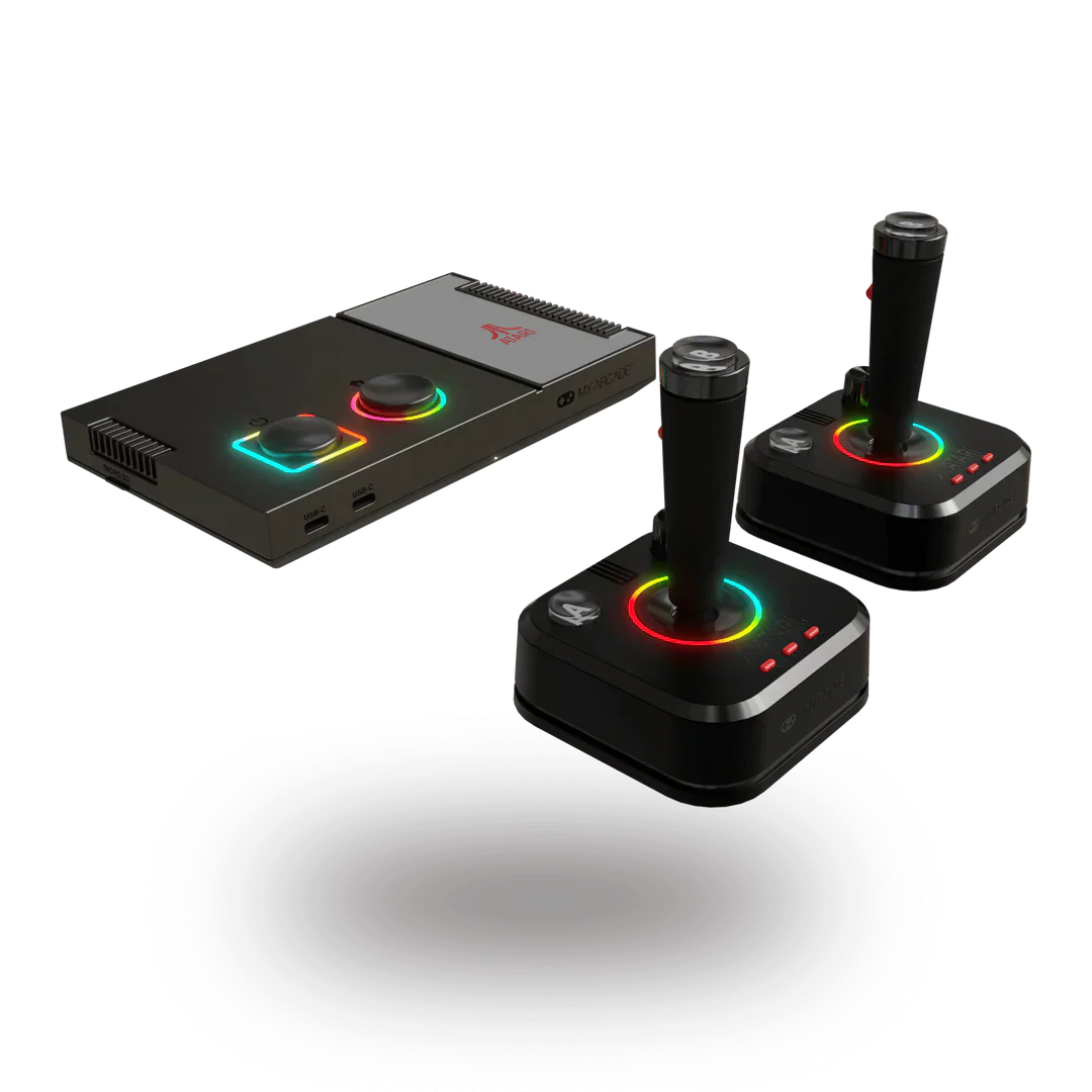 My Arcade Gamestation Plus Atari Retro Video Game System (Over 200 Games In 1) - Black - Medaid International
