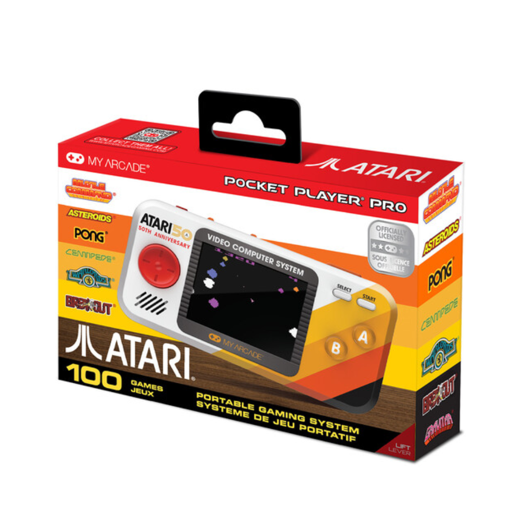 My Arcade Pocket Player Atari Portable Gaming System (100 Games In 1) - Medaid International