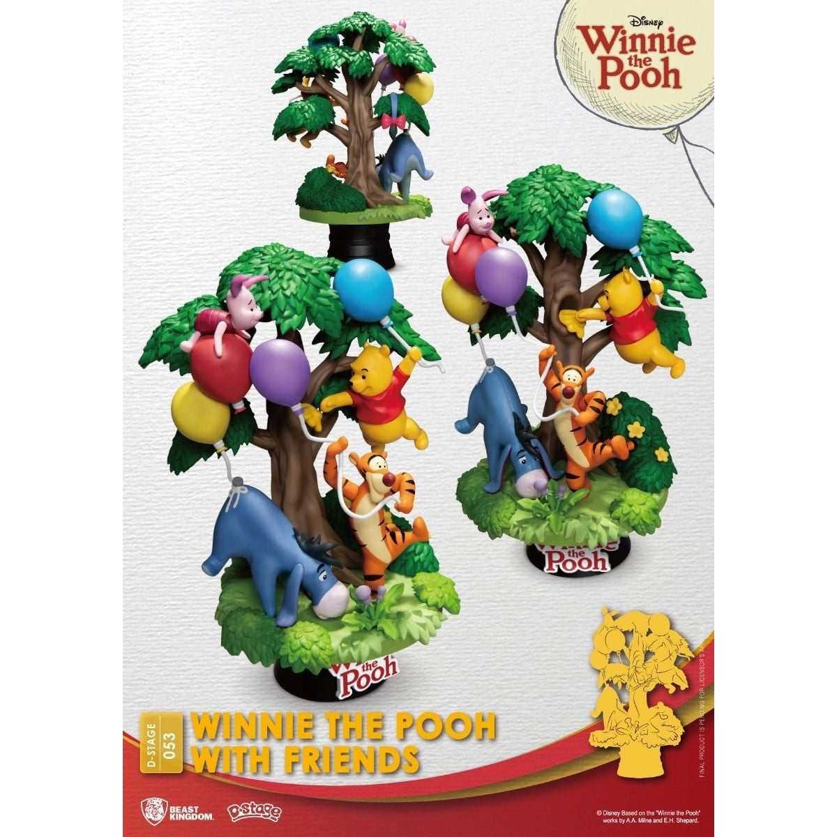 Disney Winnie the Pooh with Friends Diorama Stage-053 by Beast Kingdom - Medaid International