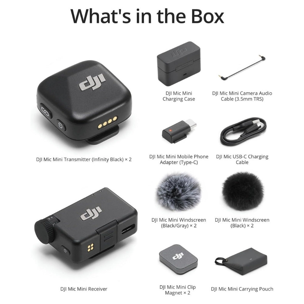 DJI Mic Mini Wireless Microphone