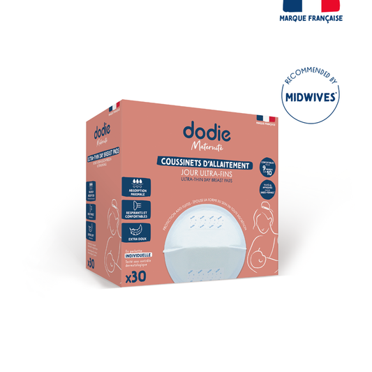 Dodie Nursing Pads Slim Day In Individual Pouch X30 - Medaid International
