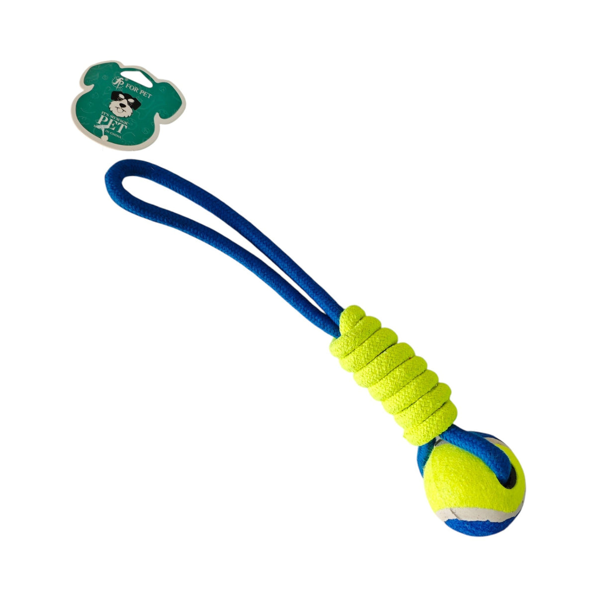 Dog Heavy Tug Toy With Ball DP114