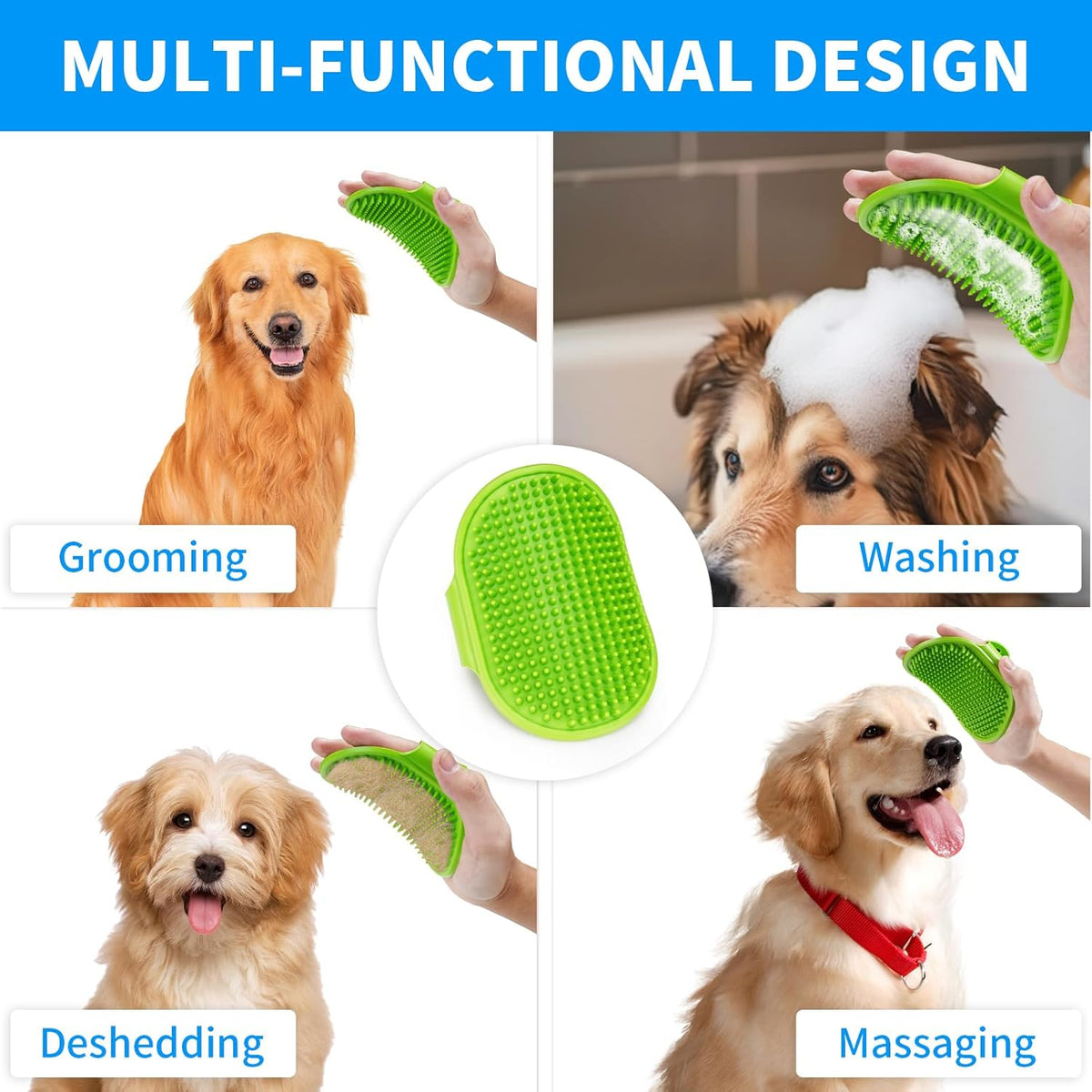 Cat /Dog Silicone Grooming Srubber DP135