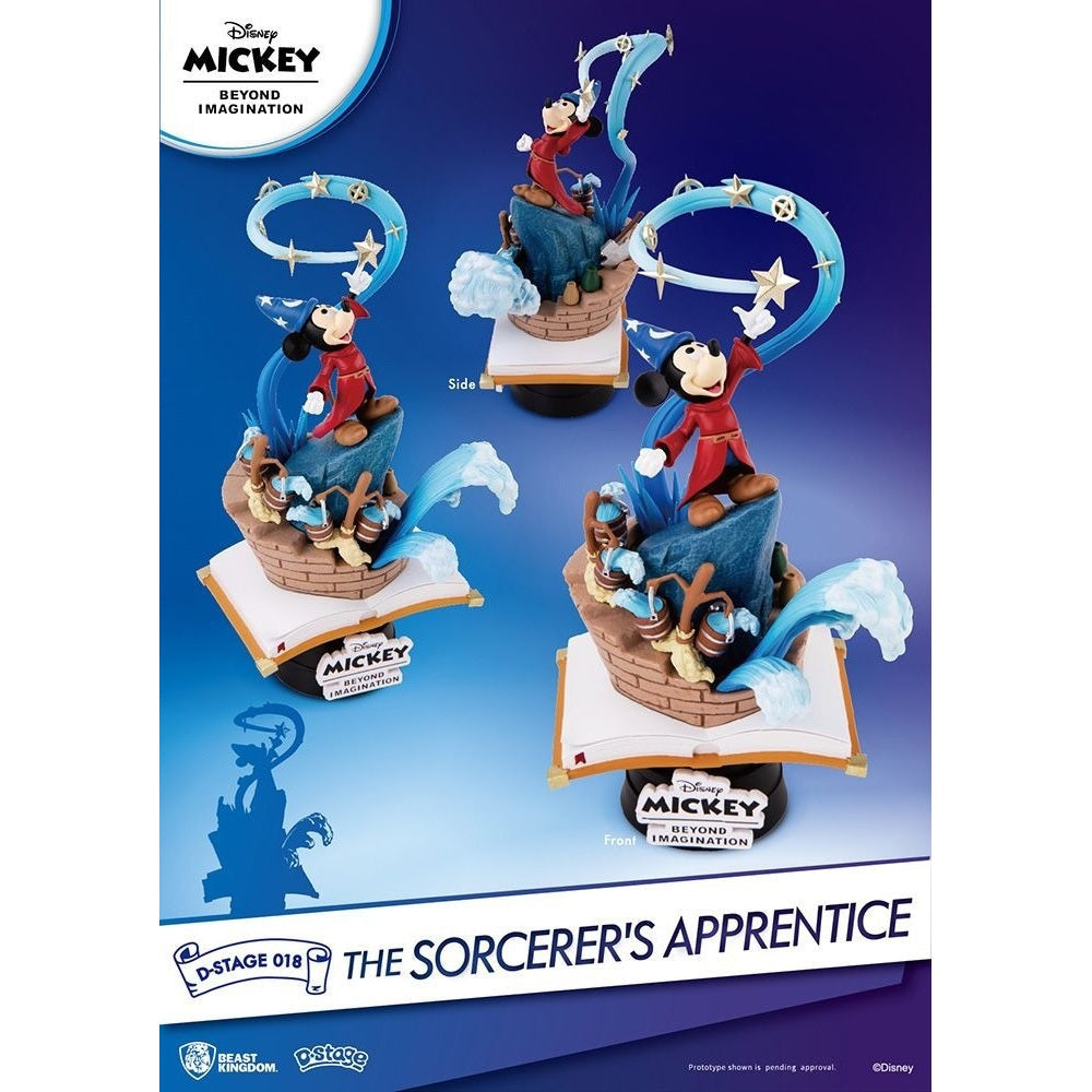 Disney's The Sorcerer's Apprentice Diorama Stage-018 by Beast Kingdom - Medaid International