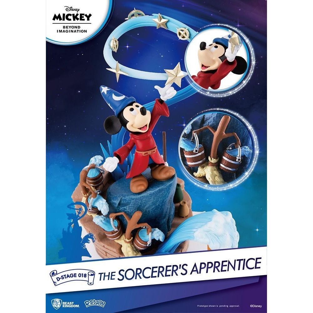 Disney's The Sorcerer's Apprentice Diorama Stage-018 by Beast Kingdom - Medaid International