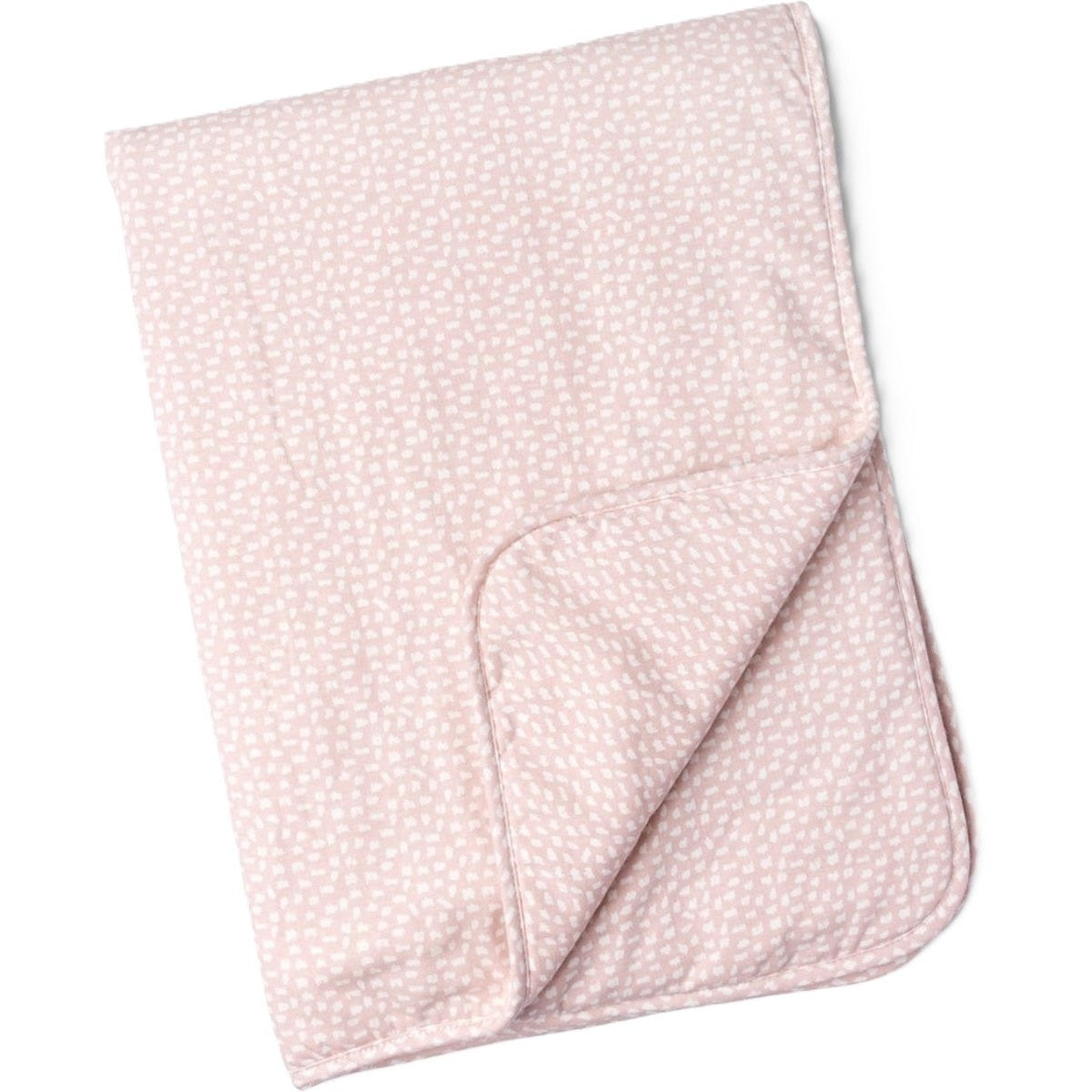 Dream Cloudy Pink Organic Cotton Blanket