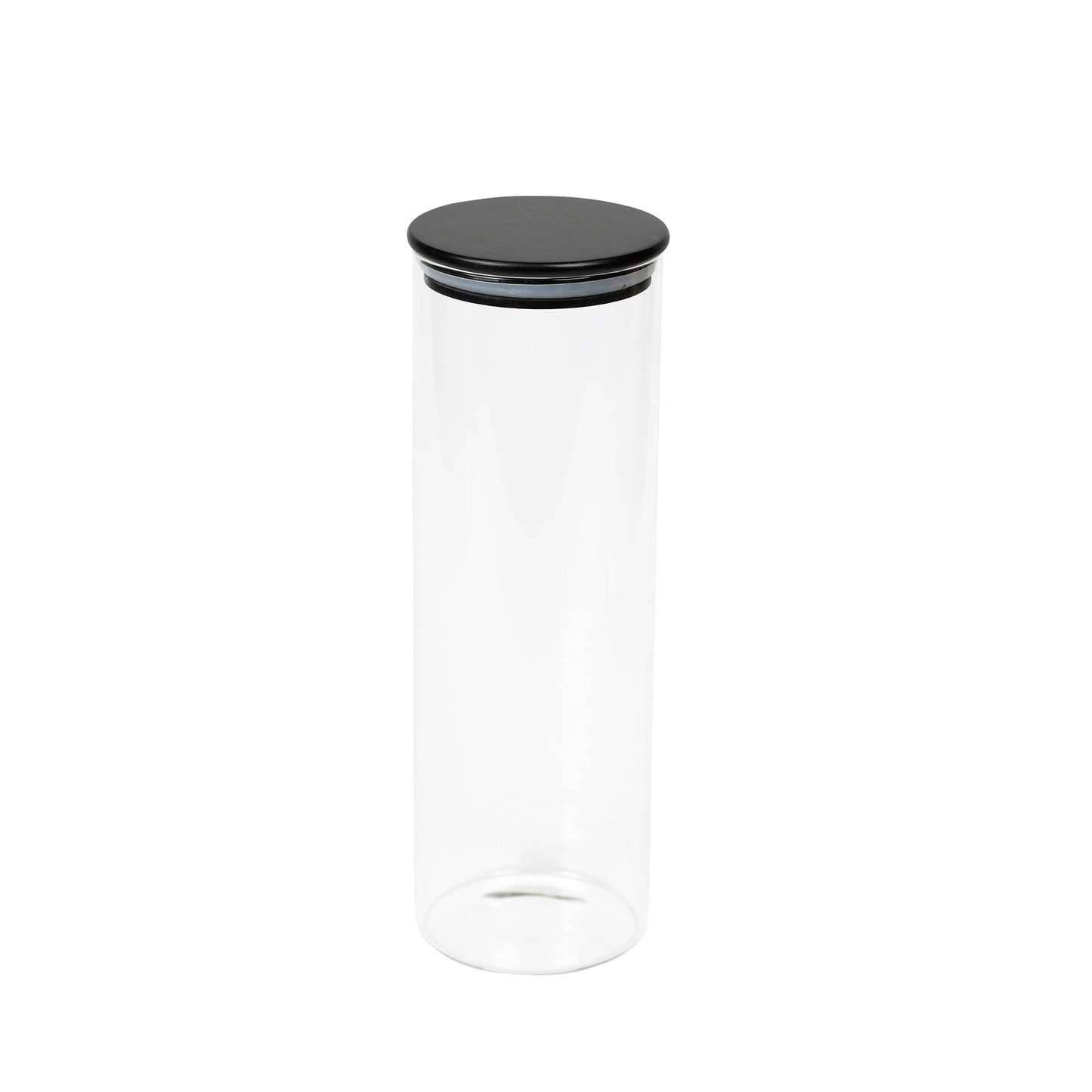 Pasta Jar W/ Black Bamboo Lid