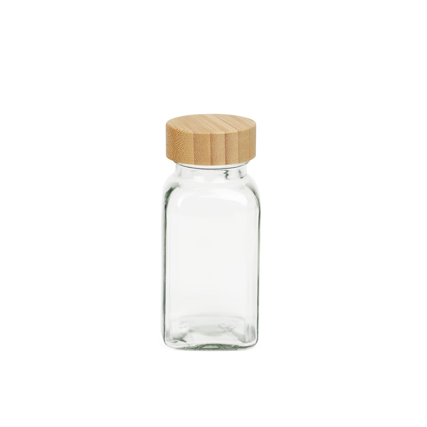 Spice Jar Shaker W/ Bamboo Lid - Large