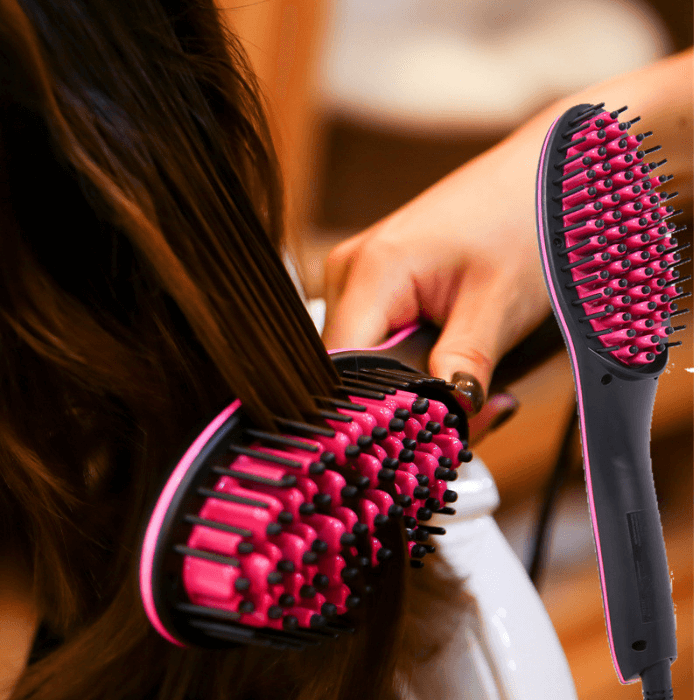 DSP® Safe Hair Straightener Brush - Medaid International