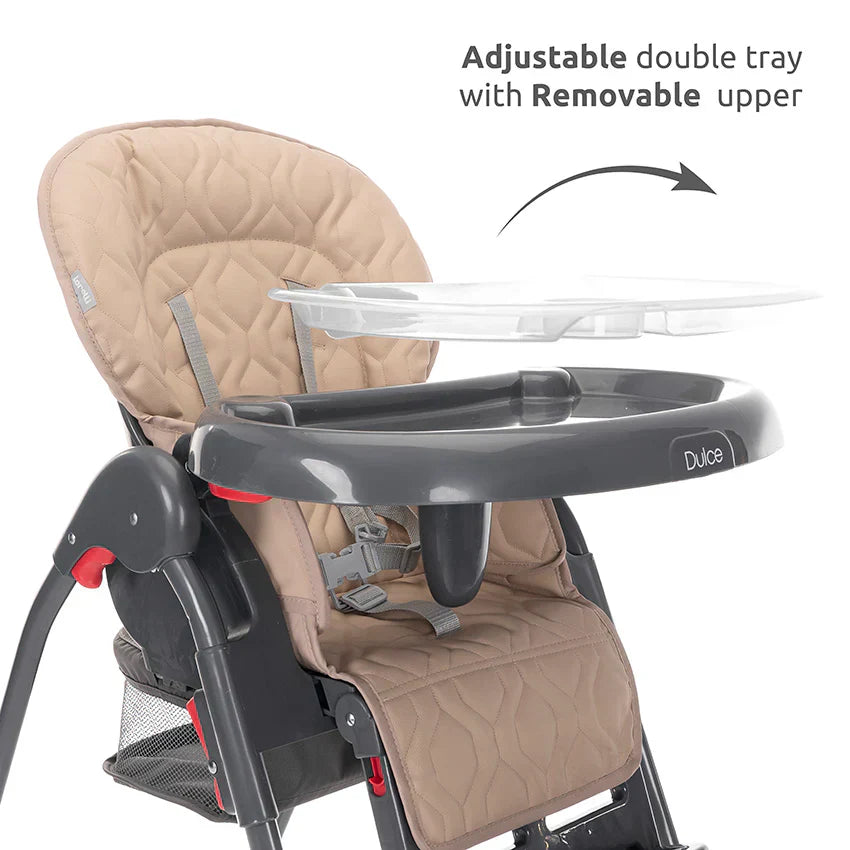Lorelli - Feeding Chair - Dulce Grey