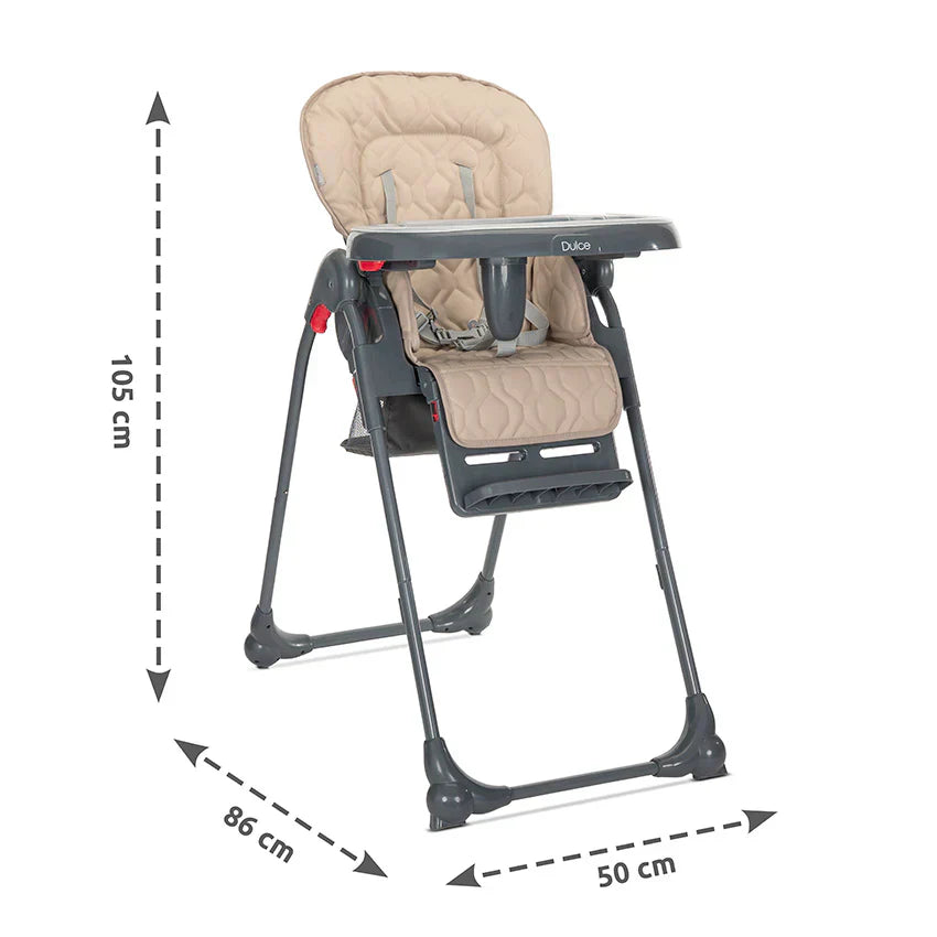 Lorelli - Feeding Chair - Dulce Grey