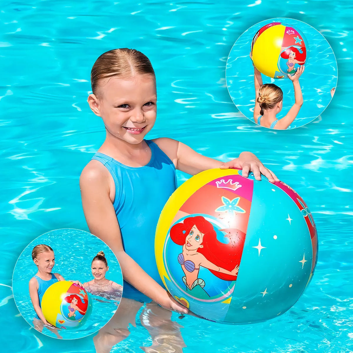 (Net)Bestway Disney Princess Inflatable Ball