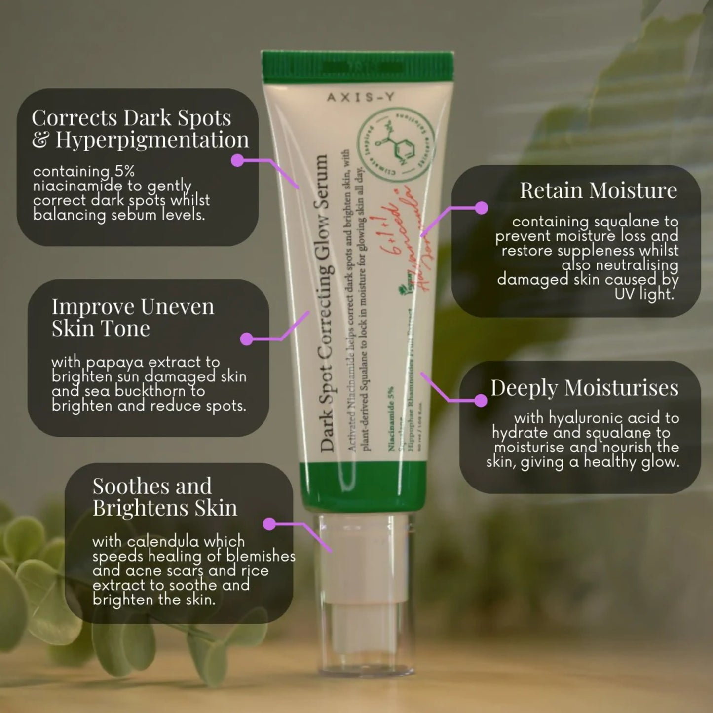 Axis-Y Dark spot correcting Glow Serum 