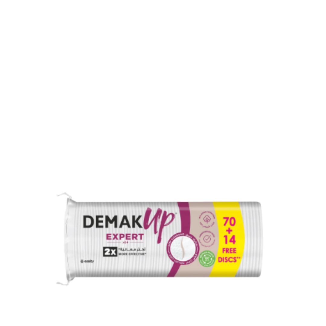 Demak-up Expert Round Bleached 1x(70+14) Pads