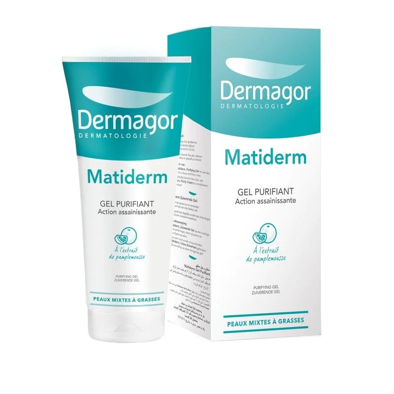 Dermagor Matiderm Purifying Gel - 200 ml - Medaid International