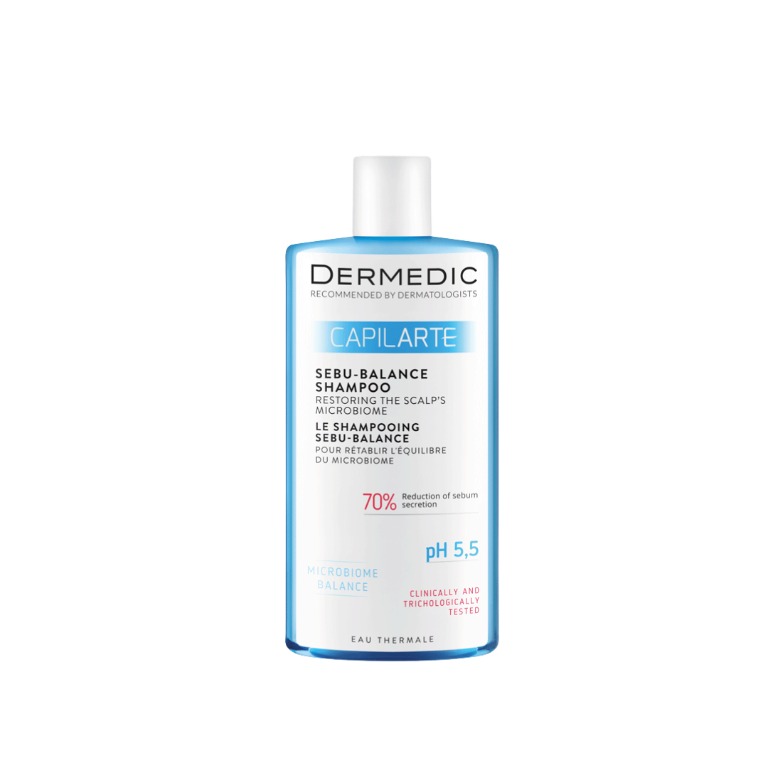 Dermedic Capilarte Sebu-Balance Restoring The Scalp's Microbiome For Oily Hair Shampoo