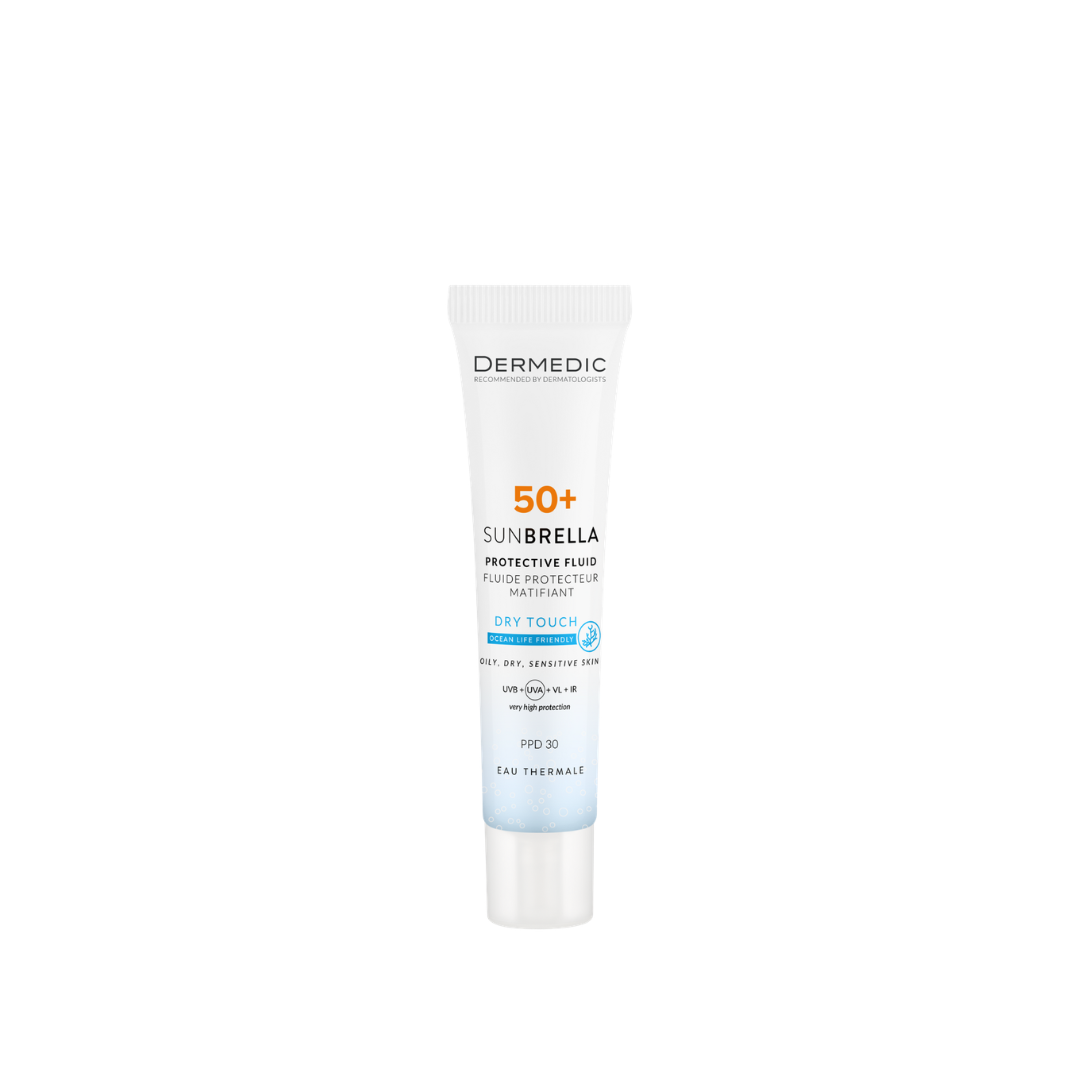 Dermedic Sunbrella Dry Touch Protective Fluid Spf 50 Ppd 30