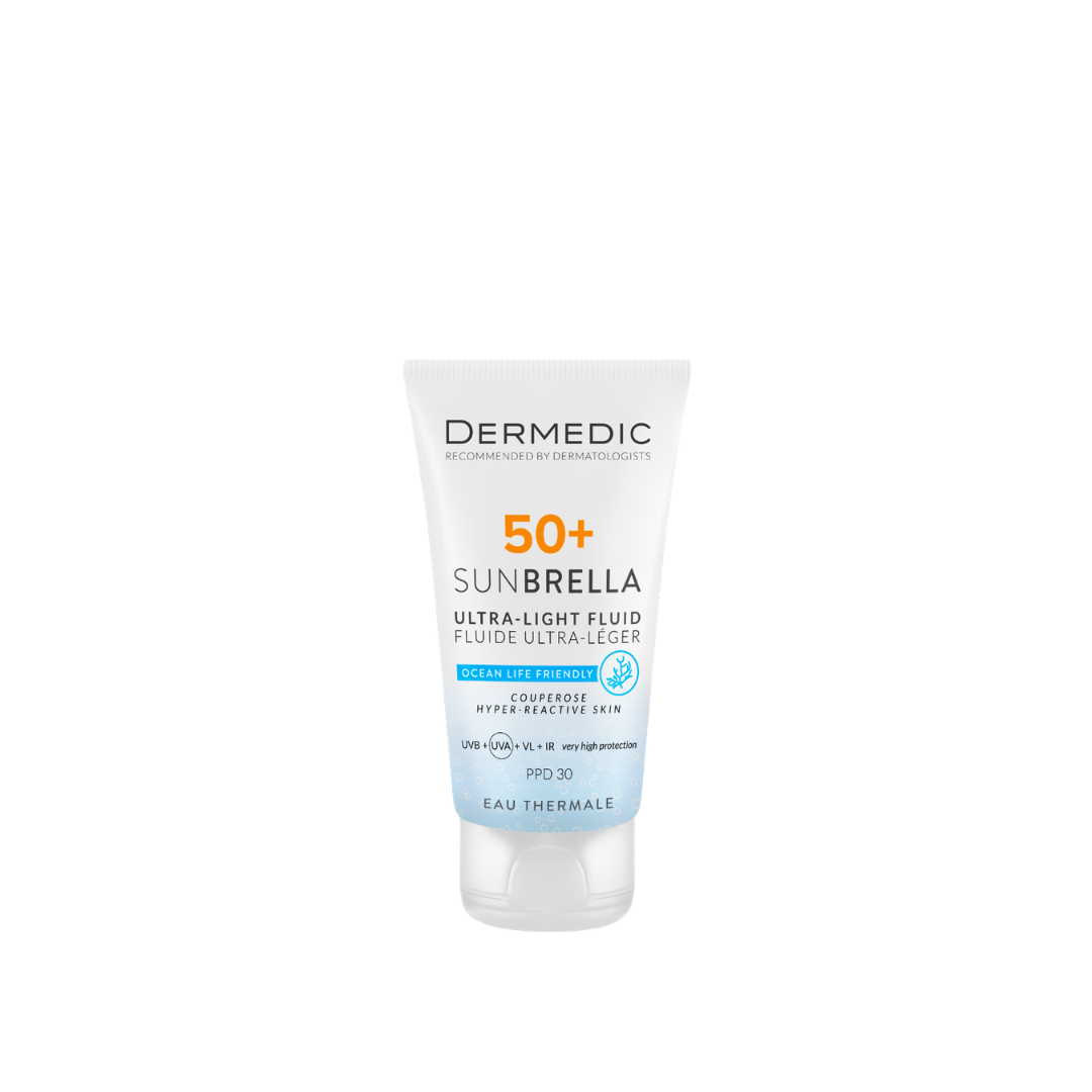 Dermedic Sunbrella Ultra-light Fluid SPF 50 Couperose Hyper-reactive Skin