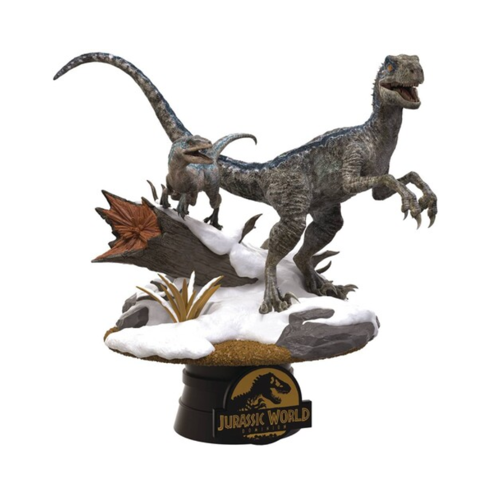 Jurassic World: Dominion Blue & Beta Diorama Stage-121 by Beast Kingdom - Medaid International