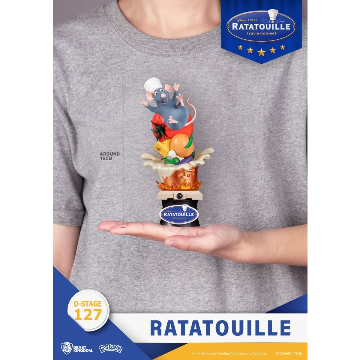 Disney Ratatouille Diorama Stage-127 by Beast Kingdom - Medaid International