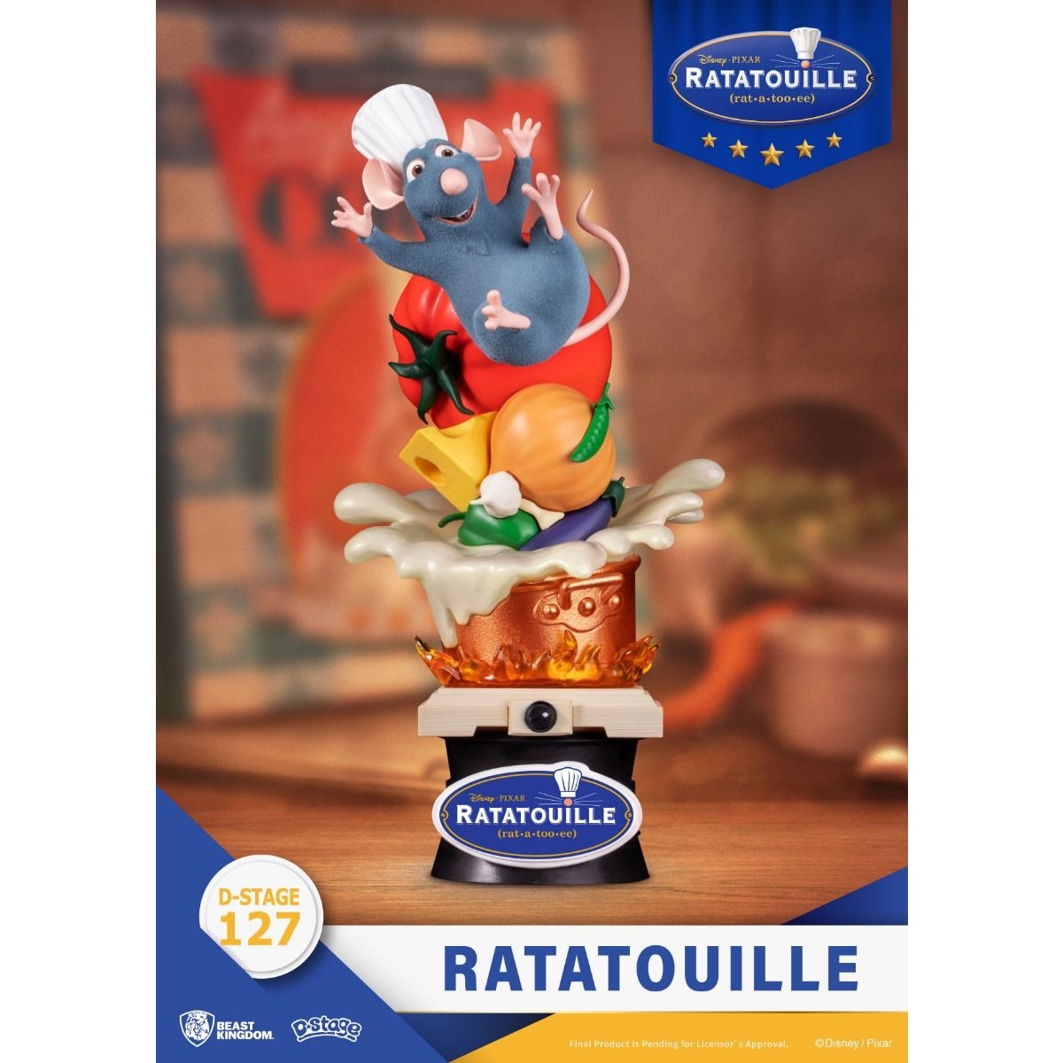 Disney Ratatouille Diorama Stage-127 by Beast Kingdom - Medaid International