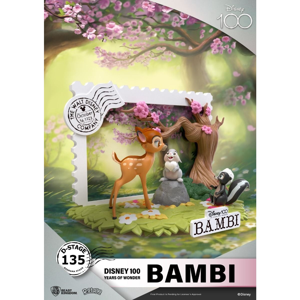 Disney 100th Bambi Diorama Stage-135 by Beast Kingdom - Medaid International