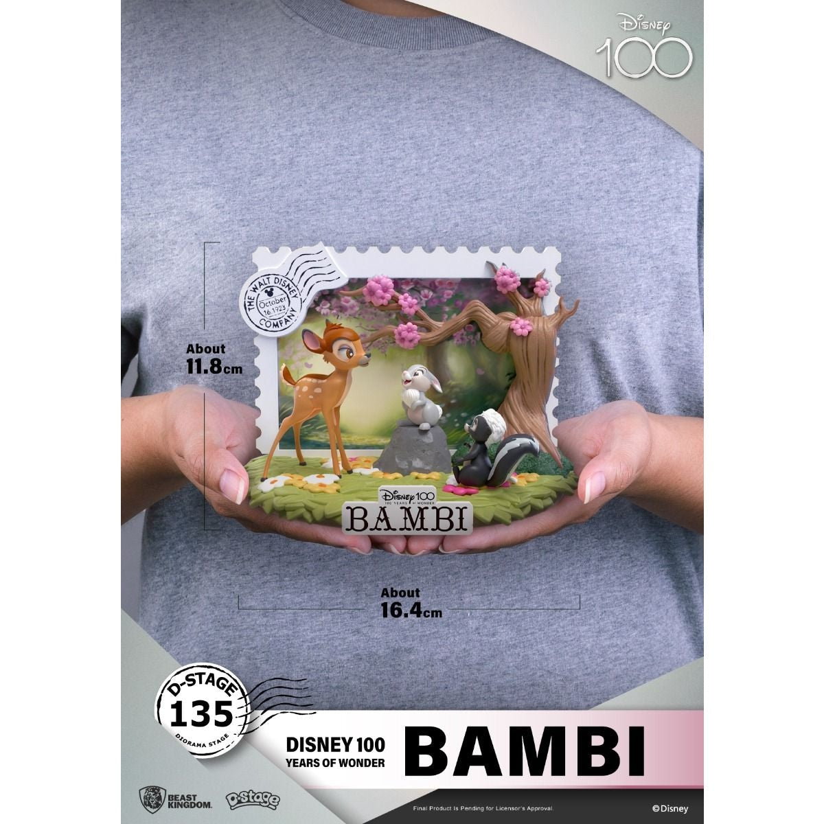 Disney 100th Bambi Diorama Stage-135 by Beast Kingdom - Medaid International