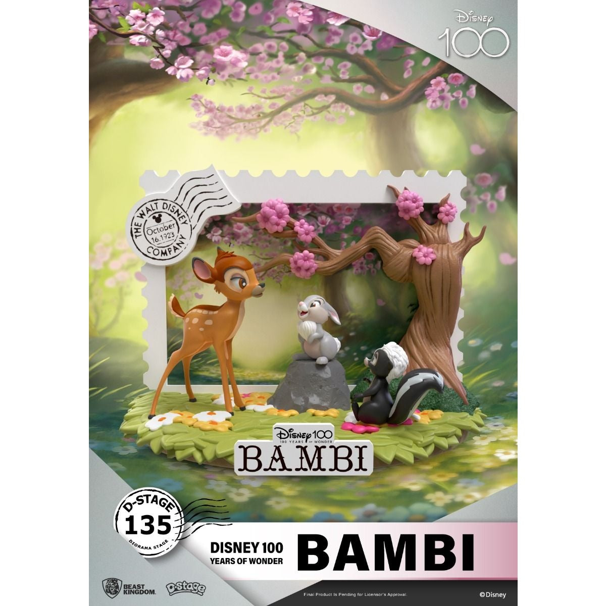 Disney 100th Bambi Diorama Stage-135 by Beast Kingdom - Medaid International
