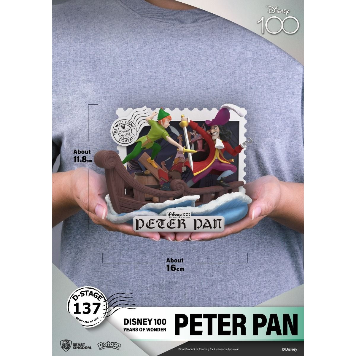 Disney 100th Peter Pan Diorama Stage-137 by Beast Kingdom - Medaid International