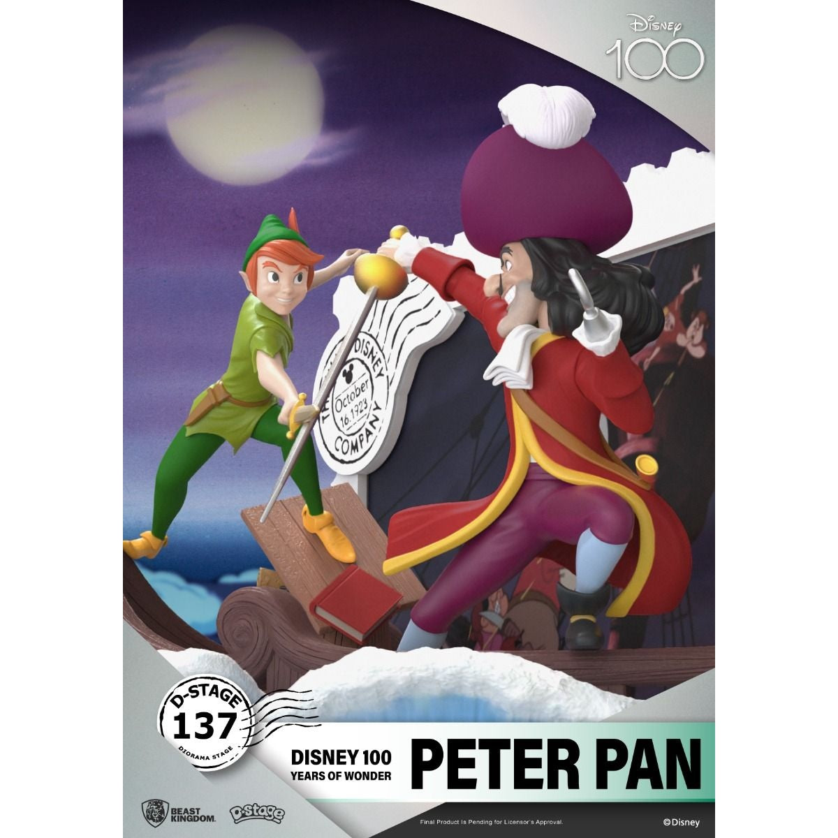 Disney 100th Peter Pan Diorama Stage-137 by Beast Kingdom - Medaid International