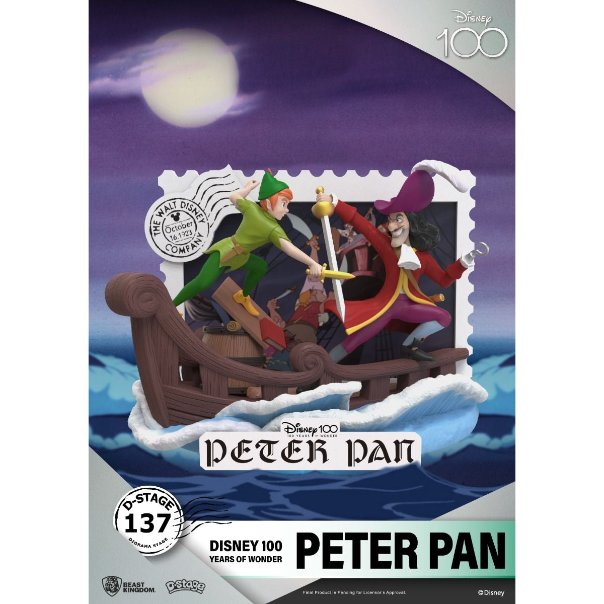 Disney 100th Peter Pan Diorama Stage-137 by Beast Kingdom - Medaid International