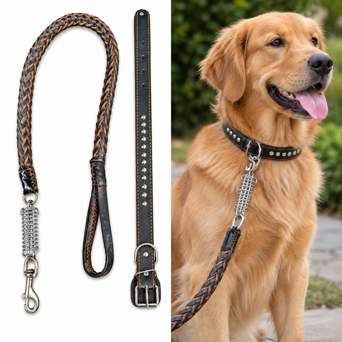 Dog Heavy Duty Leather Leash DP165