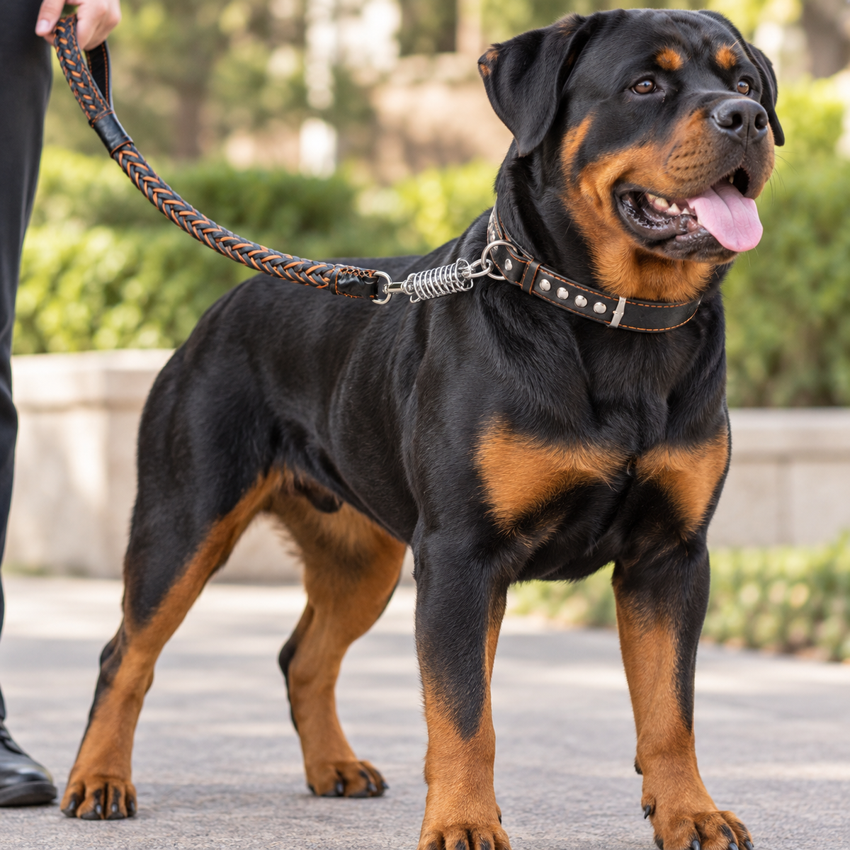 Dog Heavy Duty Leather Leash DP165
