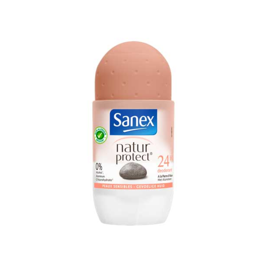 Sanex Roll-On Nature Protect Sensitive Skin 50ml - Medaid International