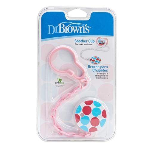 DrBrown's - Soother Clip - Pink