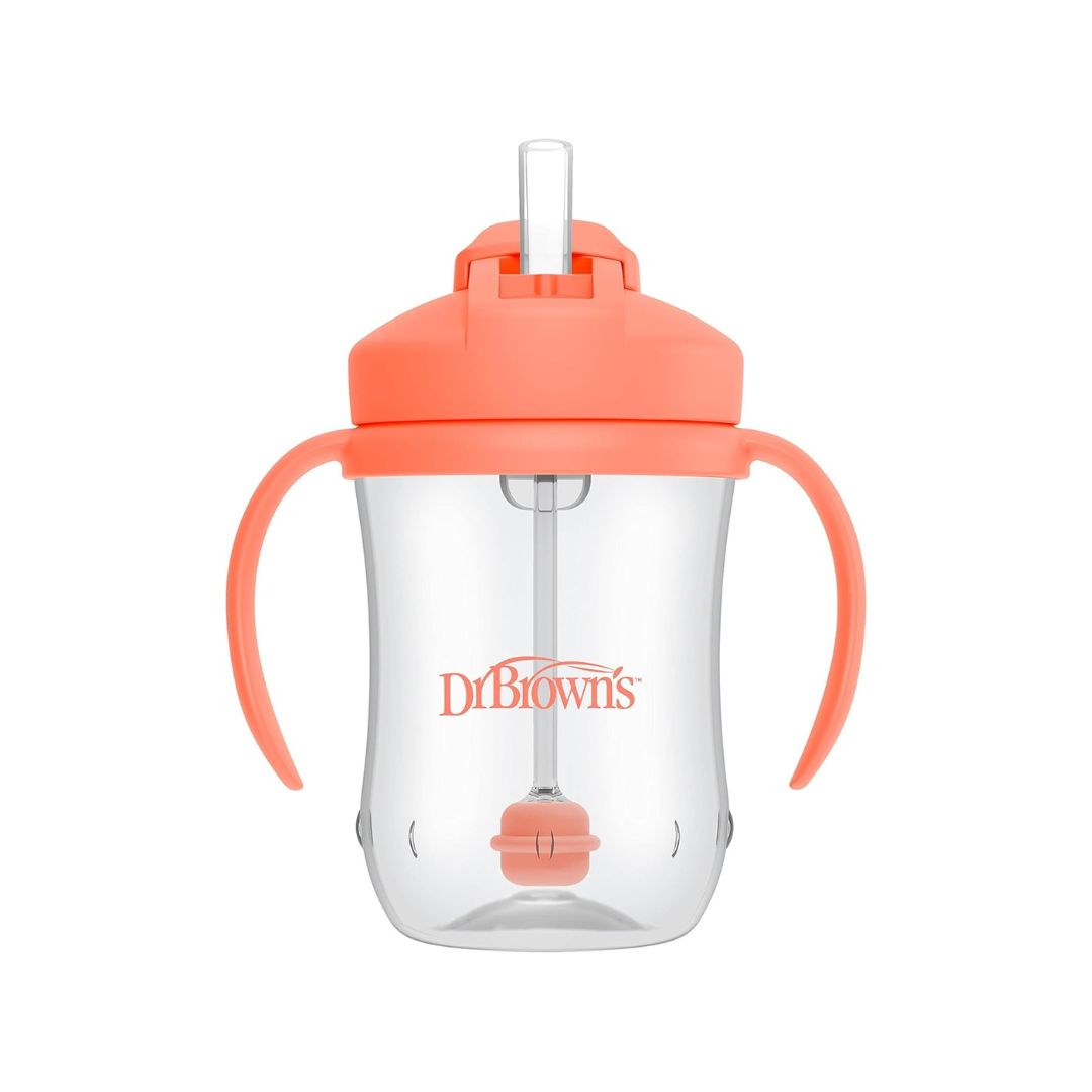 Dr. Brown’s Milestones Baby's First Straw Cup – Coral
