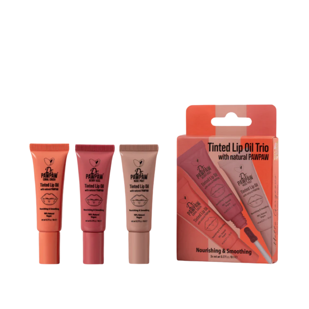 Dr Pawpaw Tinted Lip Oil Trio Set