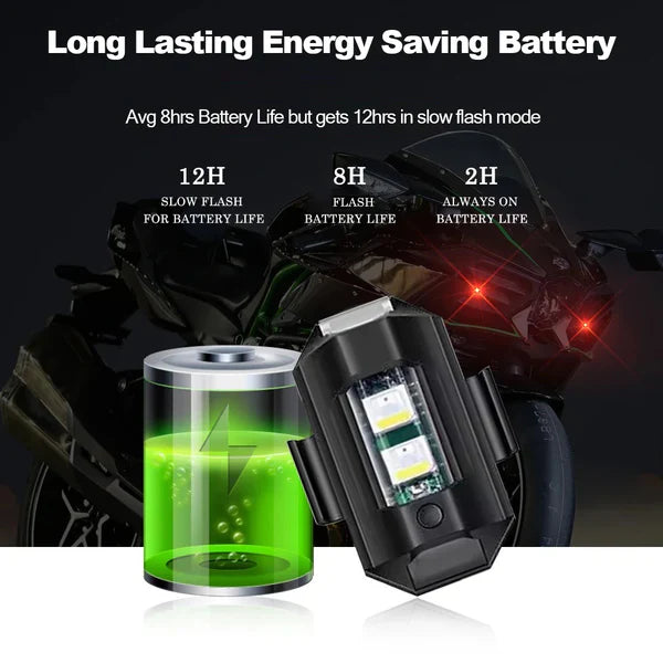 Wireless Led Strobe Lights | 2 PCS أضواء ستروب LED لاسلكية | 2 قطعة