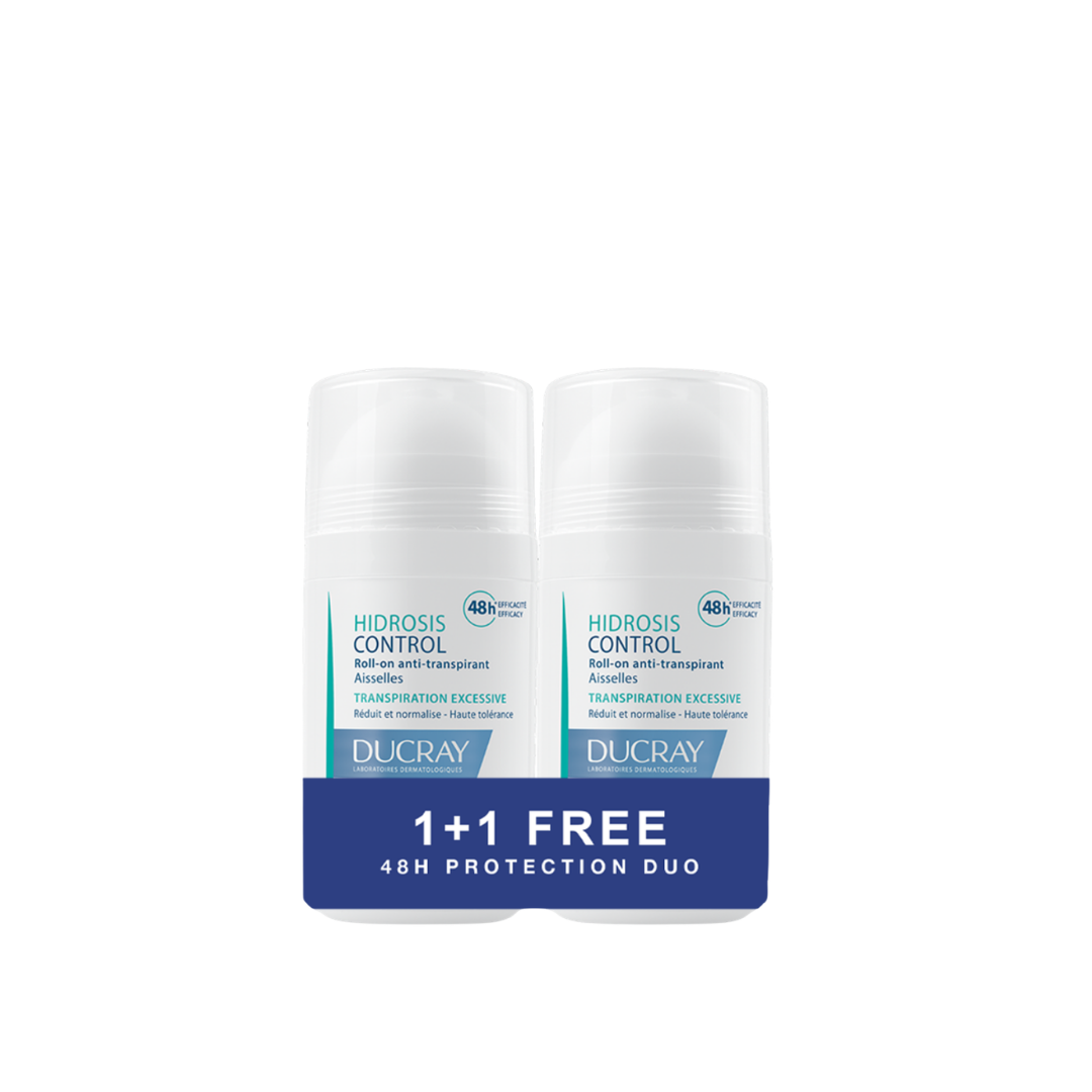 Ducray Hidrosis Control Antiperspirant Roll-on Buy 1 Get 1 Bundle