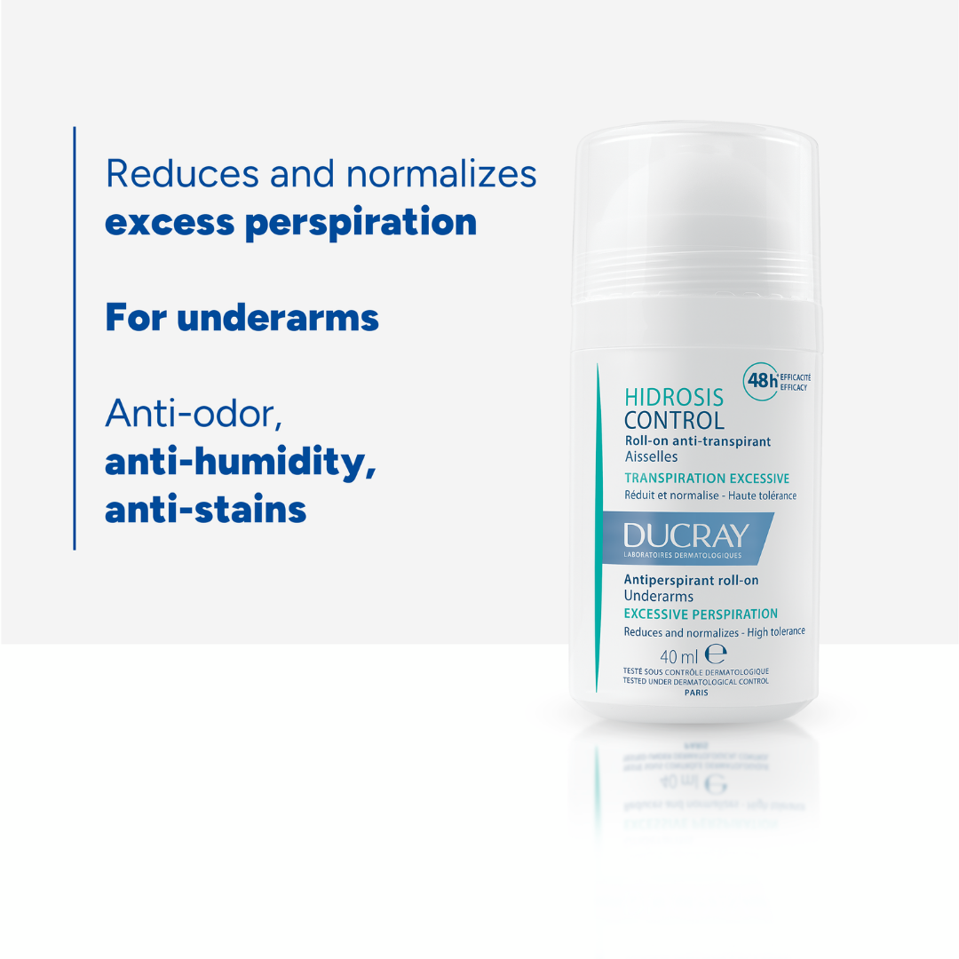 Ducray Hidrosis Control Antiperspirant Roll-on Buy 1 Get 1 Bundle