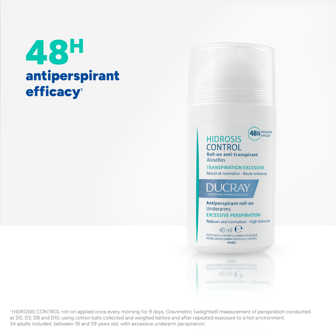 Ducray Hidrosis Control Antiperspirant Roll-on Buy 1 Get 1 Bundle