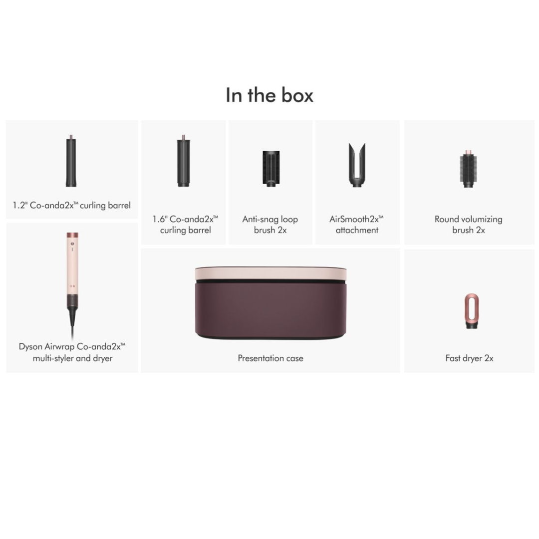 Dyson Airwarp Co-anda2x™ Multi-Styler And Dryer Straight+Wavy - Ceramic Pink