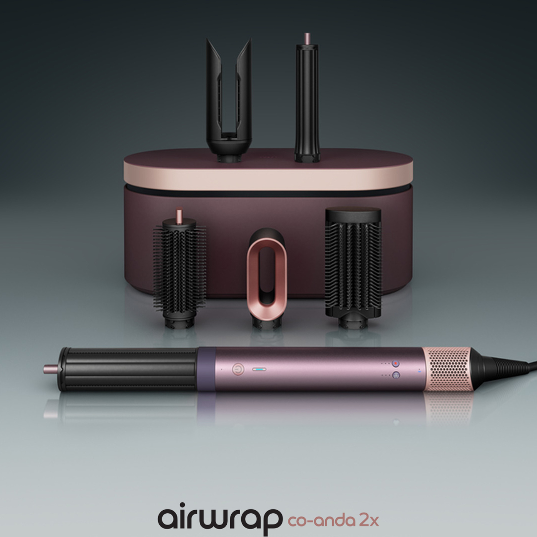 Dyson Airwarp Co-anda2x™ multi-styler and dryer Straight+Wavy - Jasper Plum