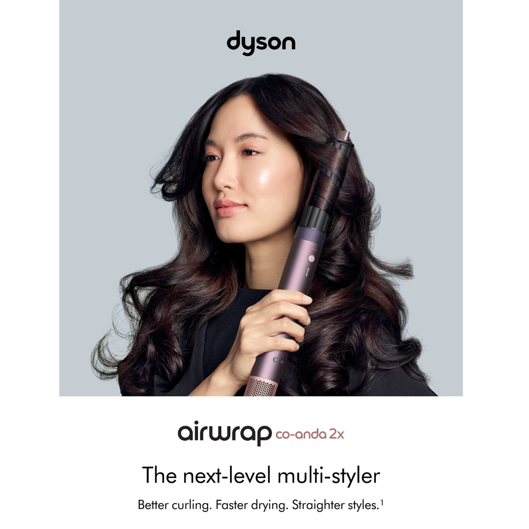 Dyson Airwarp Co-anda2x™ multi-styler and dryer Straight+Wavy - Jasper Plum