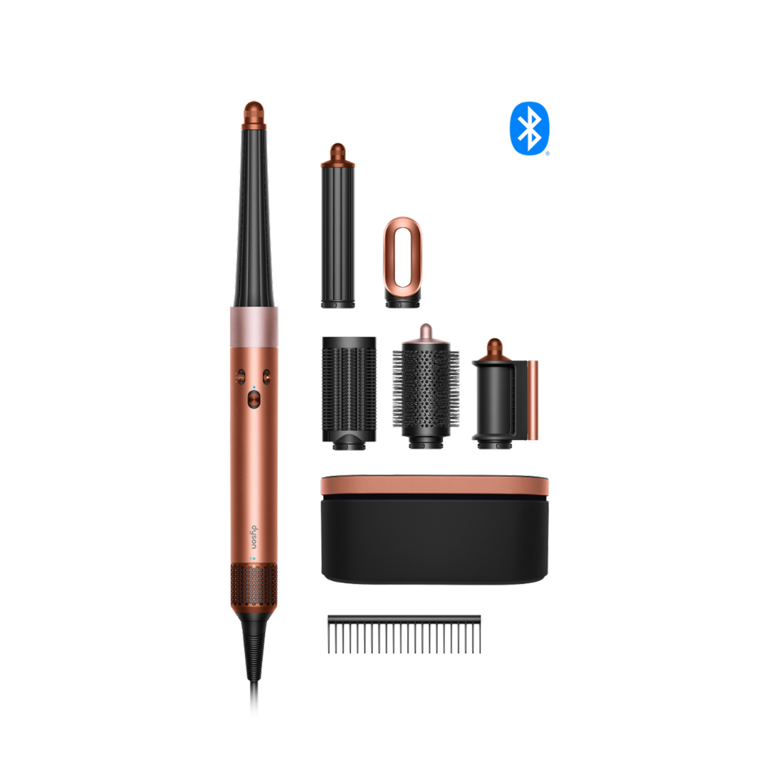 Dyson Airwarp ID MultiStyler & Dryer For Straight to Wavy - Amber Silk